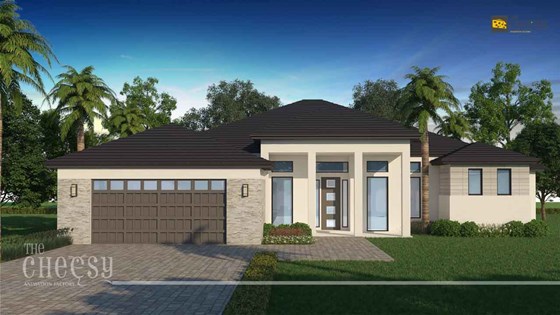 Architectural 3D Exterior Rendering: 3D Exterior Design 2018